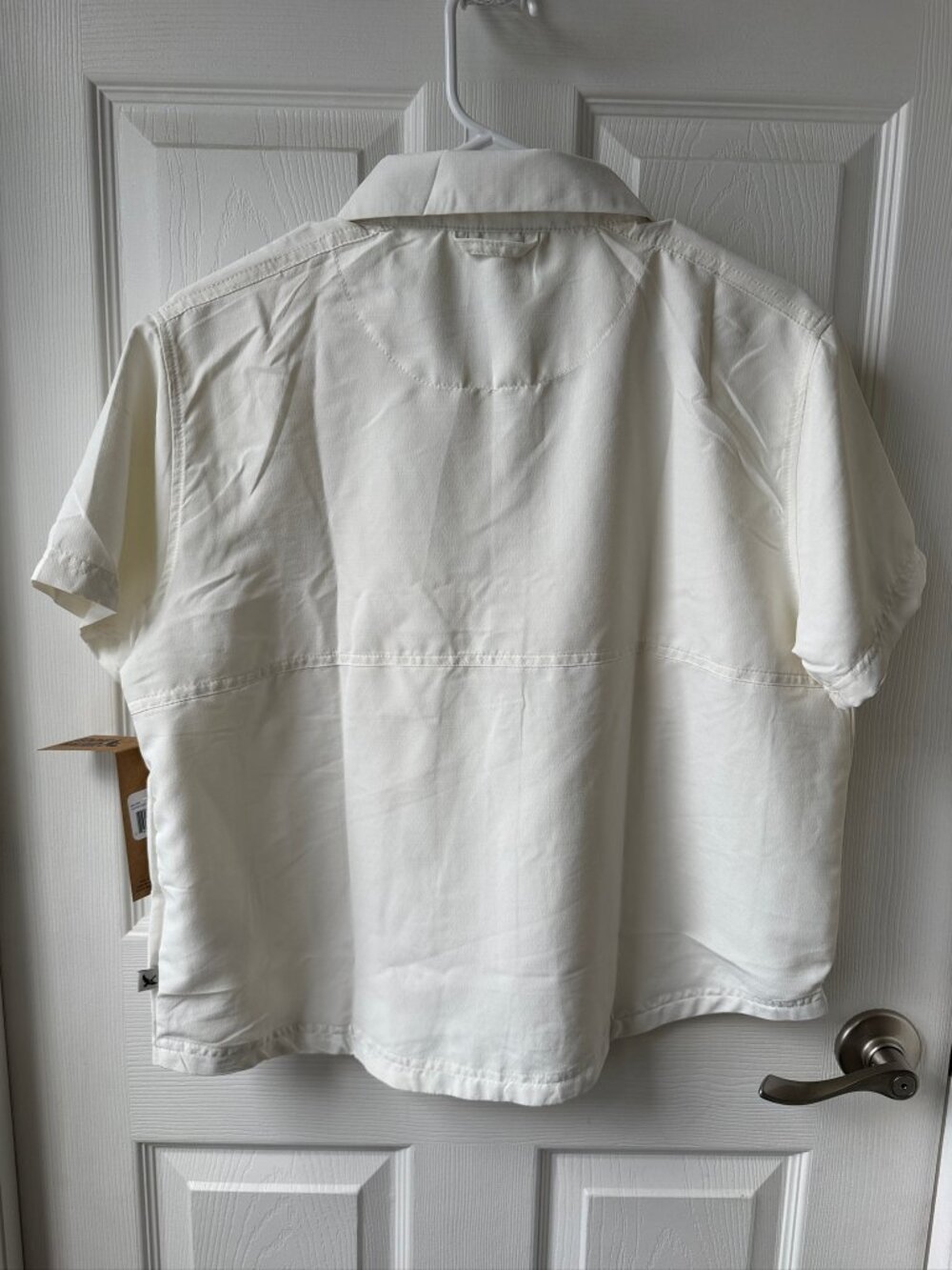 NWT Women's Eddie Bauer Sunbriar Shirt Short Sleeve Button Down with Pockets (M) - Picture 5 of 5